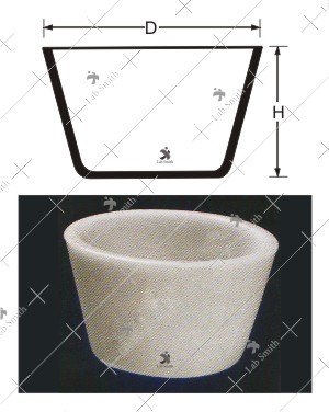 Broad Base Crucibles