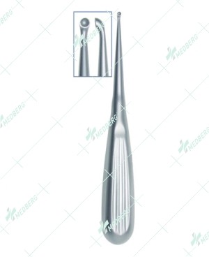 Bruns Bone Curette, 3mm