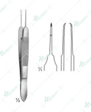 Castroviejo Forceps, teeth 0.5 mm