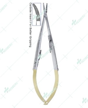 Castroviejo Needle Holder- Curved