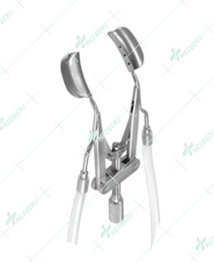 Chu Reversible Aspirating Speculum, 15 mm solid blades