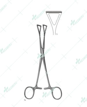Collin Abdominal Intestinal Instrument, 195 mm