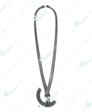 Collin Obstetrics Instrument, graduated on centimeters
