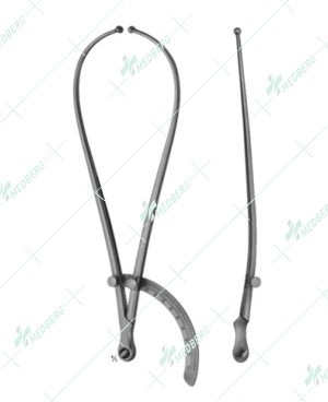 Collin Obstetrics Instrument, graduated on centimeters