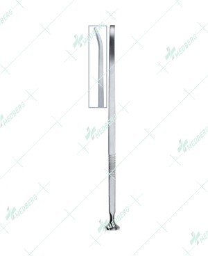 Cottle Curved Chisel, 4mm wide