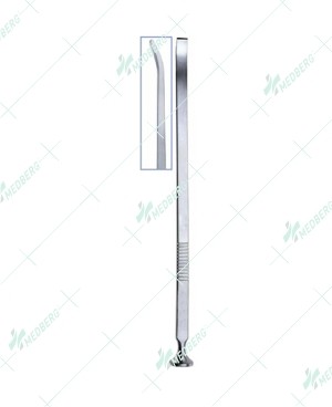 Cottle Curved Chisel, 6mm wide