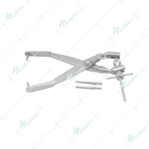 Crutch Field Tong with Two Burrs - Medium