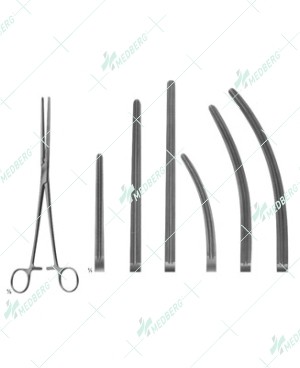 De Bakey-Pean Clamps, 200 mm