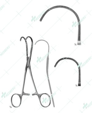 De Bakey Clamps, 150 mm