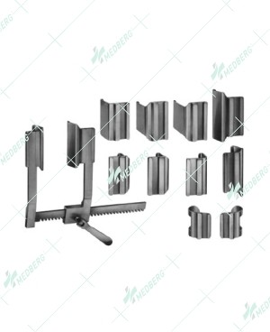 De Bakey Rib Spreaders, 50 x 80mm