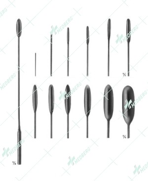 De Bakey Vascular Dilators, Malleable, 0.5 mm