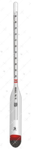 Density Hydrometer, Calibration 0.0005, Max Length 335 mm.