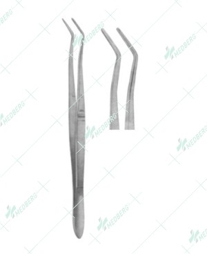 Dental Tweezers, Meriam Smooth, 16 cm