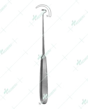 Deschamps Suture Instrument, For Left hand  blunt, 215 mm