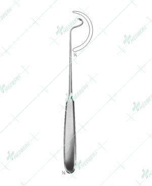 Deschamps Suture Instrument, For Left hand  blunt, 215 mm