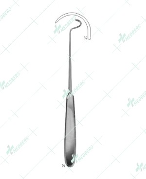 Deschamps Suture Instrument, For Left hand  Sharp, 215 mm