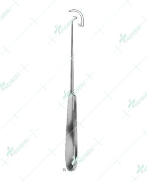 Deschamps Suture Instrument, For Left hand steep turn, 225 mm