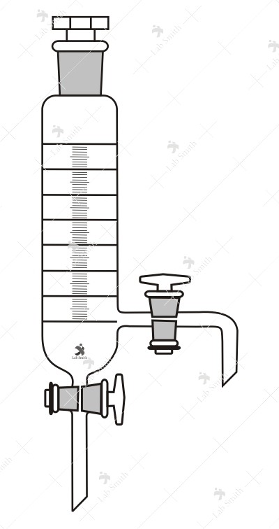 Dirt Correction, 1000 ml. with stopcock.