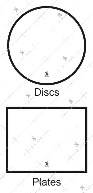 Discs/Plates Ground & Polished, Transparent