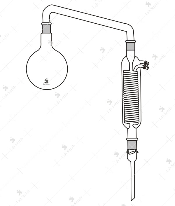 Distillation Apparatus, consists of R.B. Flask 1000 ml,