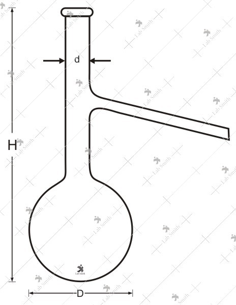 Distilling Flasks,Transparent
