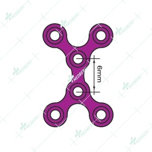 Double X-Plate, Small