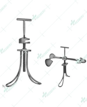 Doyen-Child Retractors, fixation device, 220 mm