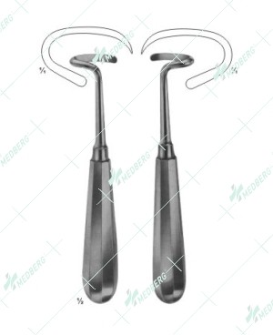 Doyen Tracheotomy Instrument, For Adults, 175 mm