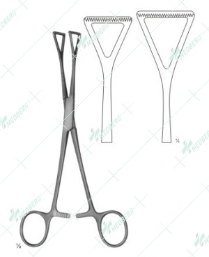 Duval-Collin Abdominal Intestinal Instrument, 195 mm
