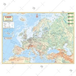 Europe Physical Map