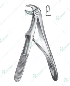 Extracting Forceps - English Pattern, Klein lower molars