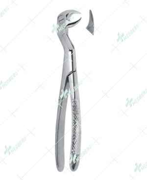Extracting Forceps - English Pattern, ½ L lower third molars, left