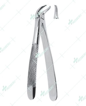 Extracting Forceps - English Pattern, Lower decayed molars or broken-down crowns
