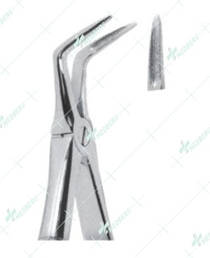 Extracting Forceps - English Pattern, lower roots with serrated tips