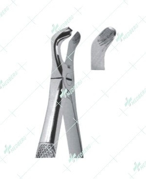 Extracting Forceps - English Pattern, lower third molars