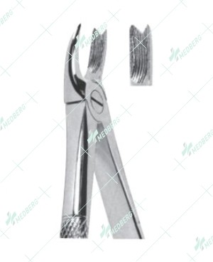 Extracting Forceps - English Pattern, R upper molars, right