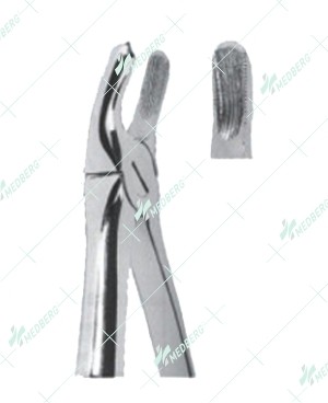 Extracting Forceps - English Pattern, upper molars, for children