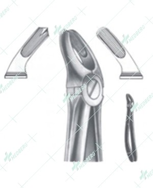 Extracting Forceps - English Pattern, upper molars, left
