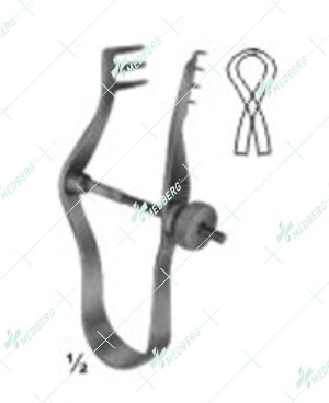 Finsen Tracheotomy Instrument, 70 mm