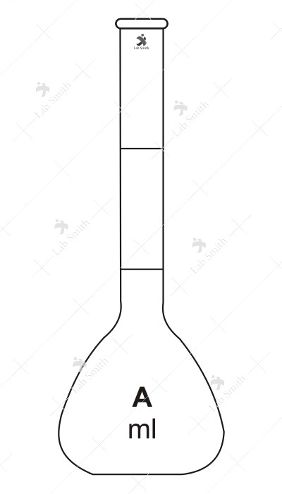 Flasks Volumetric, Sugar Estimation with two marks without stopper, Accuracy as per Class ‘A’ with works certificate.