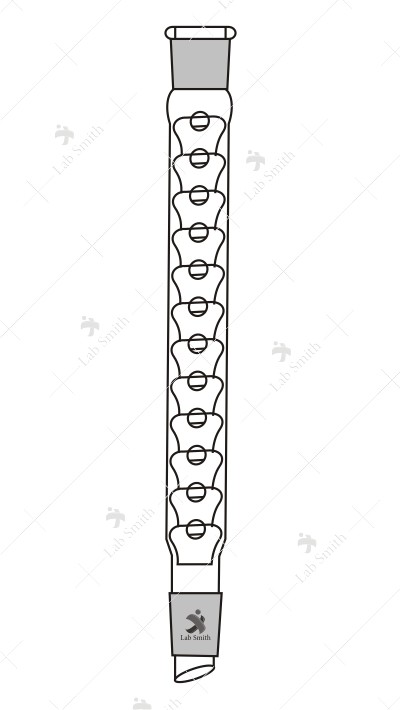 Fractionating Columns, Pear Bulb.