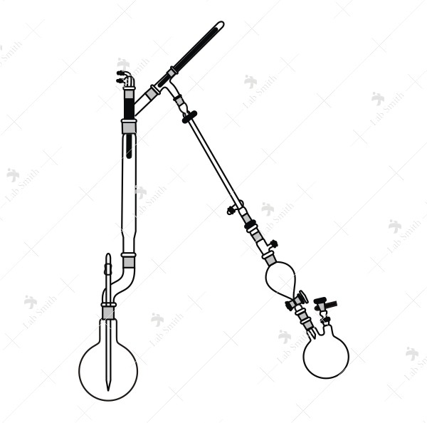 Fractionation Assembly, consists of R.B. Flask 1000 ml.