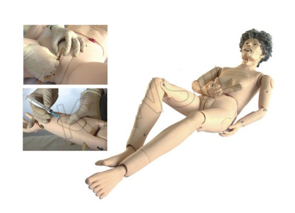 Full-functional Elderly Nursing Manskin (Female)