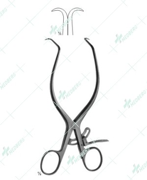 Gelpi Vaginal Retractors, 175 mm