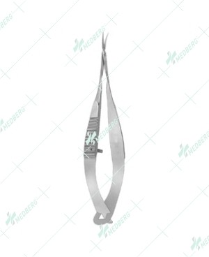 Gills-Vannas Capsulotomy Scissors, 7mm long blades, curved