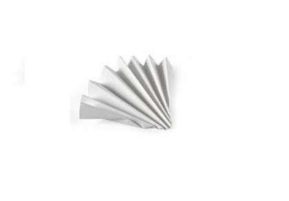 Grade 520 a ½ Qualitative Filter Paper Folded (Prepleated)