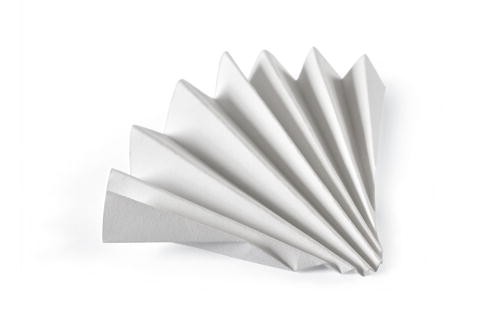 Grade 598 ½ Qualitative Filter Paper Folded (Prepleated)