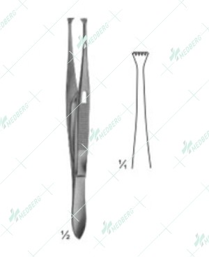 Graefe Forceps with Catch