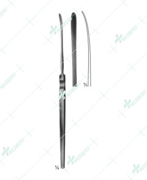 Halle Vascular Spatulas, 180 mm