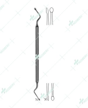 Hemingway Bone Curettes, 170 mm
